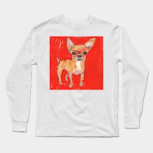 Funny Chihuahua Lover Gift Long Sleeve T-Shirt